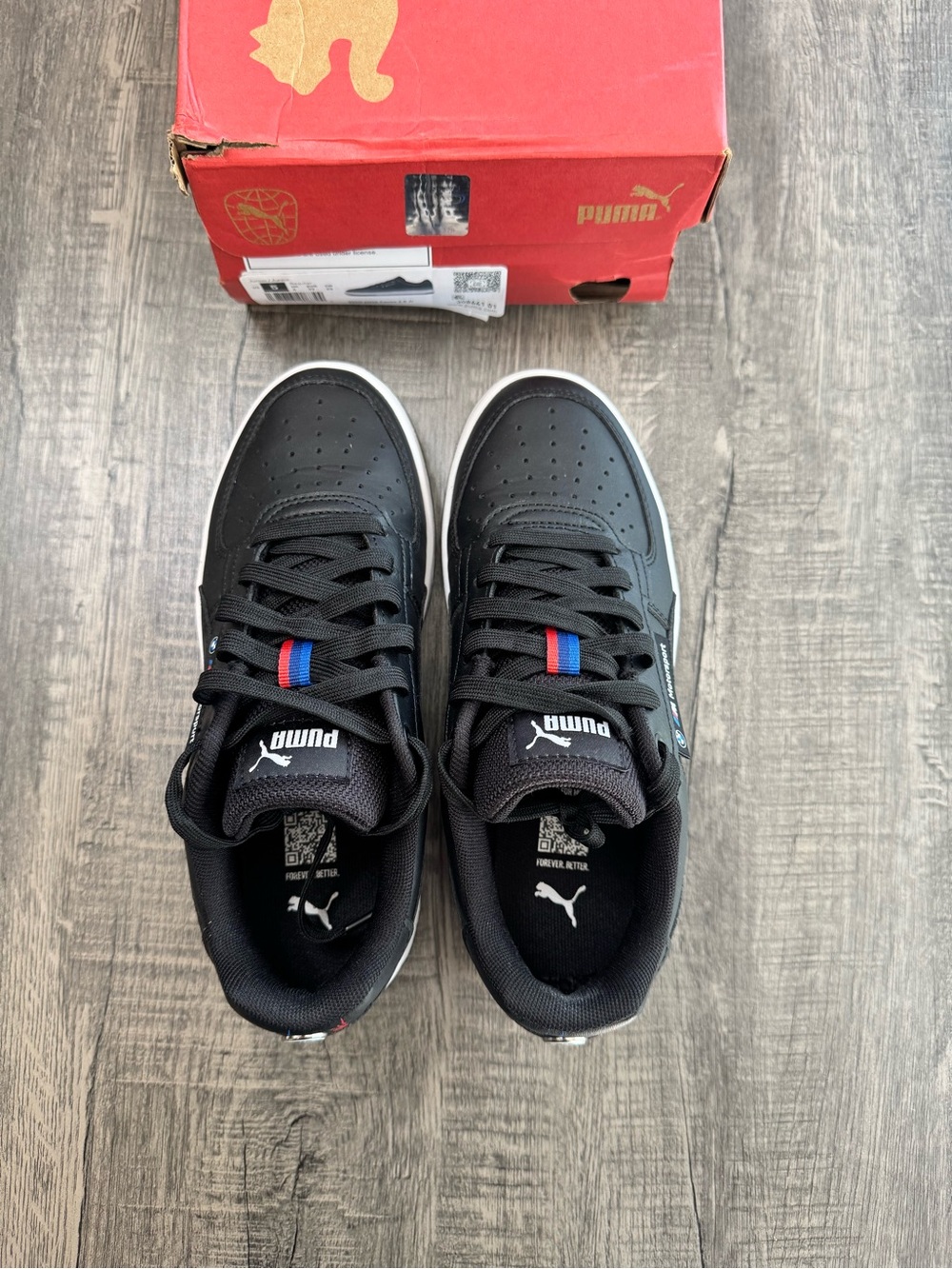 Puma Black Low-Top Sneakers